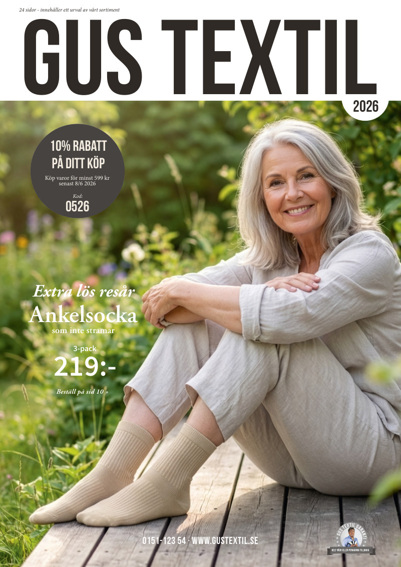 Gus Textil katalog maj 2026